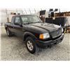 Image 9 : F2 --  2002 FORD RANGER SUPER CAB, Black, 235023 KM