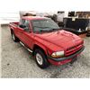 Image 10 : A7 --  2001 DODGE DAKOTA SPORT 4X4, Red, 293296 KM