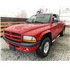 Image 3 : A7 --  2001 DODGE DAKOTA SPORT 4X4, Red, 293296 KM