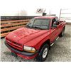 Image 4 : A7 --  2001 DODGE DAKOTA SPORT 4X4, Red, 293296 KM