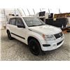 Image 8 : A12F --  2008 SUZUKI GRAND VITARA AWD , White, 293644 KM