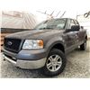 Image 1 : A12N --  2005 FORD F150 CREW CAB 4X4, Grey, UNKNOWN KM  "NO RESERVE"