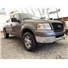 Image 8 : A12N --  2005 FORD F150 CREW CAB 4X4, Grey, UNKNOWN KM  "NO RESERVE"