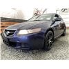 Image 2 : A12Q --  2005 ACURA TSX, Blue, 329614