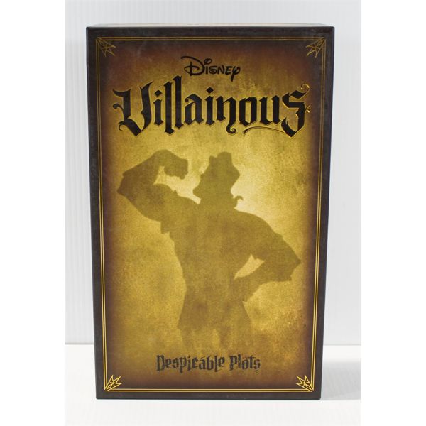 SEALED DISNEY VILLAINOUS DESPICABLE PLOTS GAME