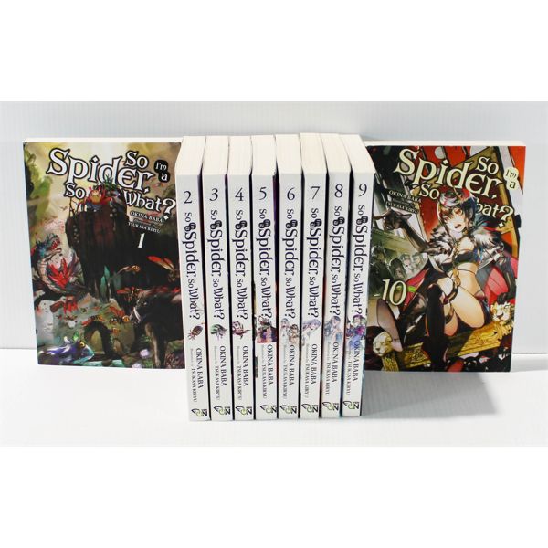 SO IM A SPIDER SO WHAT? VOL 1 - 10 ANIME BOOKS