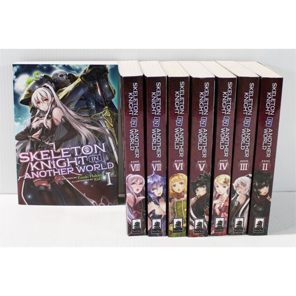 SKELETON NIGHT IN ANOTHER WORLD VOL 1 - 8 ANIME BOOKS