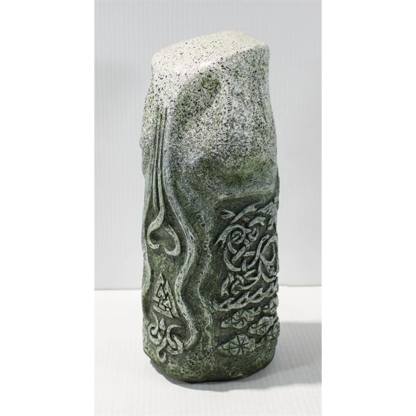 MYSTERIOUS STONE IDOL DECOR - 10"