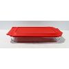 Image 1 : PUREX RECTANGULAR BAKING DISH WITH LID - 15"