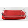 Image 2 : PUREX RECTANGULAR BAKING DISH WITH LID - 15"
