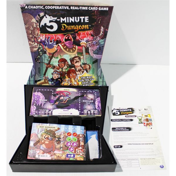 5 MINUTE DUNGEON CARD GAME