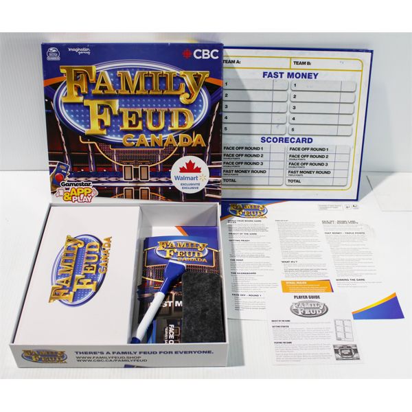 FAMILY FEUD CANADA BOARD GAME