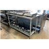 Image 1 : STAINLESS STEEL 2 TIER PREPARATION TABLE (APPROX. 60"W X 24"D X 35"H)