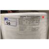 Image 2 : STACK OF 3 ROLLS OF MEDLONG SSS .26M WIDTH 95M LENGTH WHITE COMMERCIAL LINING FABRIC