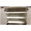 Image 2 : GRANITE TOP / STAINLESS STEEL 2 DOOR 34"W X 23"D X 34 1/2"H STORAGE COUNTER / EQUIPMENT STAND