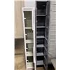 Image 2 : 12 DOOR GREY METAL LOCKER SYSTEM, 6 DOOR DARK GREY METAL LOCKER SYSTEM, 4 DOOR WHITE METAL LOCKER