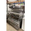 Image 2 : MCCRAY STAINLESS STEEL 3 TIER COMMERCIAL ROLL FRONT PRODUCE COOLER