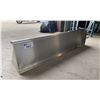 Image 2 : 48"W X 12"D COMMERCIAL STAINLESS STEEL WALL SHELF WITH CURVED FRONT