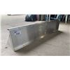 Image 2 : 48"W X 12"D COMMERCIAL STAINLESS STEEL WALL SHELF WITH CURVED FRONT