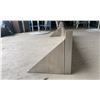 Image 3 : 48"W X 12"D COMMERCIAL STAINLESS STEEL WALL SHELF WITH CURVED FRONT