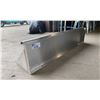 Image 2 : 48"W X 12"D COMMERCIAL STAINLESS STEEL WALL SHELF WITH CURVED FRONT