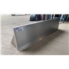 Image 2 : EFI WMS-12-48, 48"W X 12"D COMMERCIAL STAINLESS STEEL WALL SHELF WITH FLAT FRONT