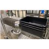 Image 2 : ASSORTED COMMERCIAL STAINLESS STEEL/ PLASTIC INSERTS & 3 BLACK DISH BINS