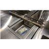 Image 3 : STAINLESS STEEL SINGLE BAY COMMERCIAL 74"W X 32"D X 37"H WASH SINK / TABLE WITH FAUCET