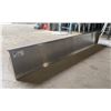 Image 2 : 72"W X 12"D COMMERCIAL STAINLESS STEEL WALL SHELF WITH ROUND FRONT