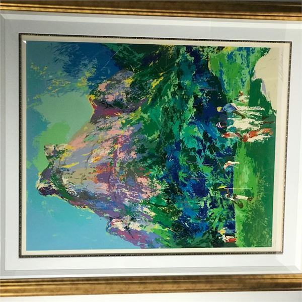 "Gavea Golf Club" by LeRoy Neiman (1921-2012)