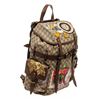 Image 2 : Gucci Brown Print GG Supereme Donald Duck Soft Backpack