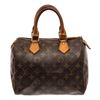 Image 1 : Louis Vuitton Brown Monogram Canvas Speedy 25 Satchel Bag