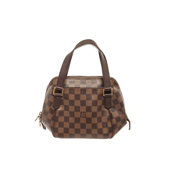 Louis Vuitton Brown Damier Ebene Canvas Belem Pm Top-Handle Bag