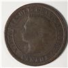 Image 2 : Canadian Large Cent 1881 VF Double Die Present in Legend