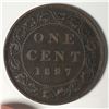 Image 1 : Canadian Large Cent 1897 F