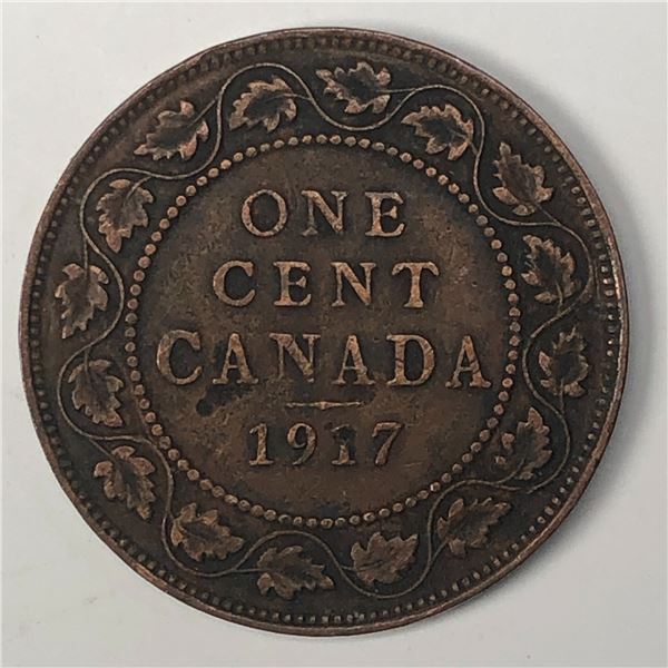 Canadian Large Cent 1917