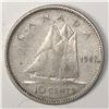 Image 1 : Canadian .10 Cent Dime 1947 Maple