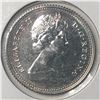 Image 2 : Canadian .10 Cent Dime 1967 Choice UNC