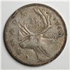 Image 1 : 1948 King George VI 25 Cents IMP