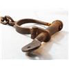 Image 2 : Vintage handcuffs with key, marked Property of Alcatraz, San Francisco, Cal, 135C stamped on key