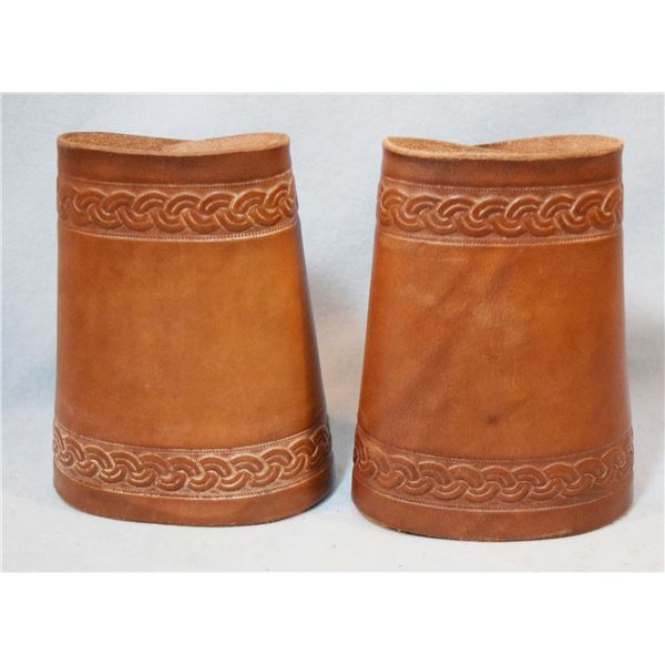 R. S. Giles cowboy cuffs, Virginia City, M. T.