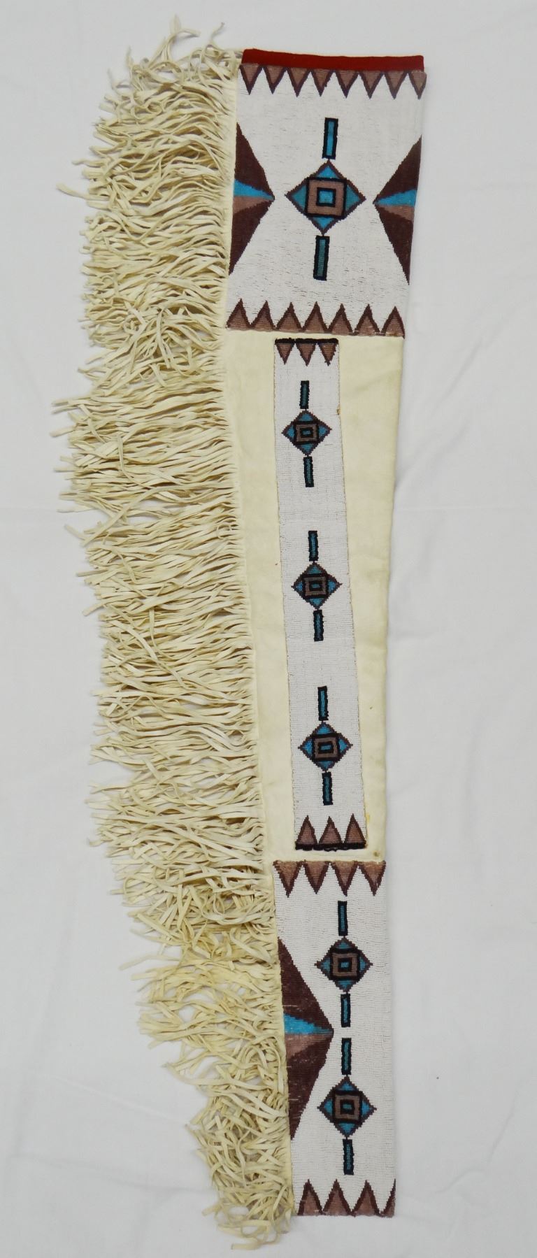 Beaded rifle case, 44