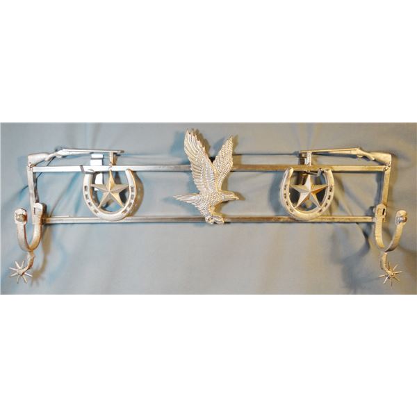 Horseshoe gun rack, 31