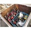 Image 1 : Crate Of Fire Extinguisher's & Lubricant's