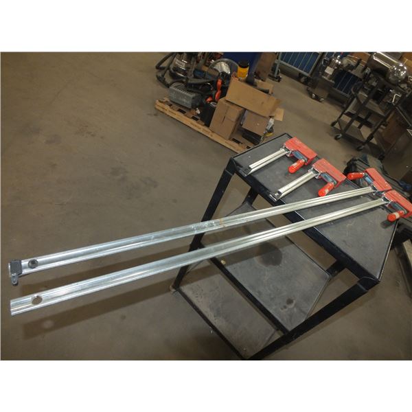 4 Bessey Clamps