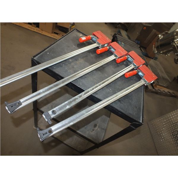 4 Bessey Clamps