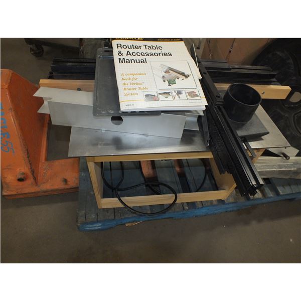 Veritas Router table w/ Router