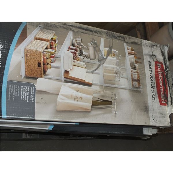 Rubbermaid 4ft Metal Pantry Kit