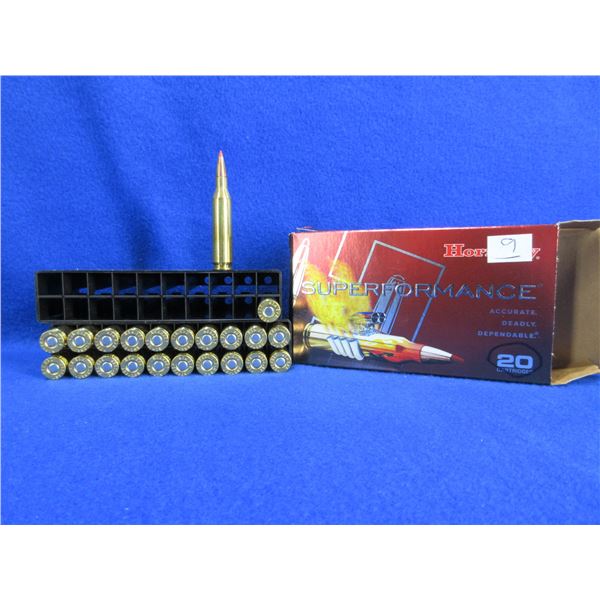 243 Win. 80gr GMX Superformance Hornady Cartridges