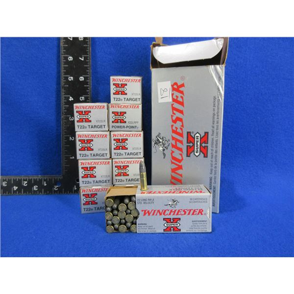 22 LR 40gr SV T22 Target SuperX Winchester Cartridges